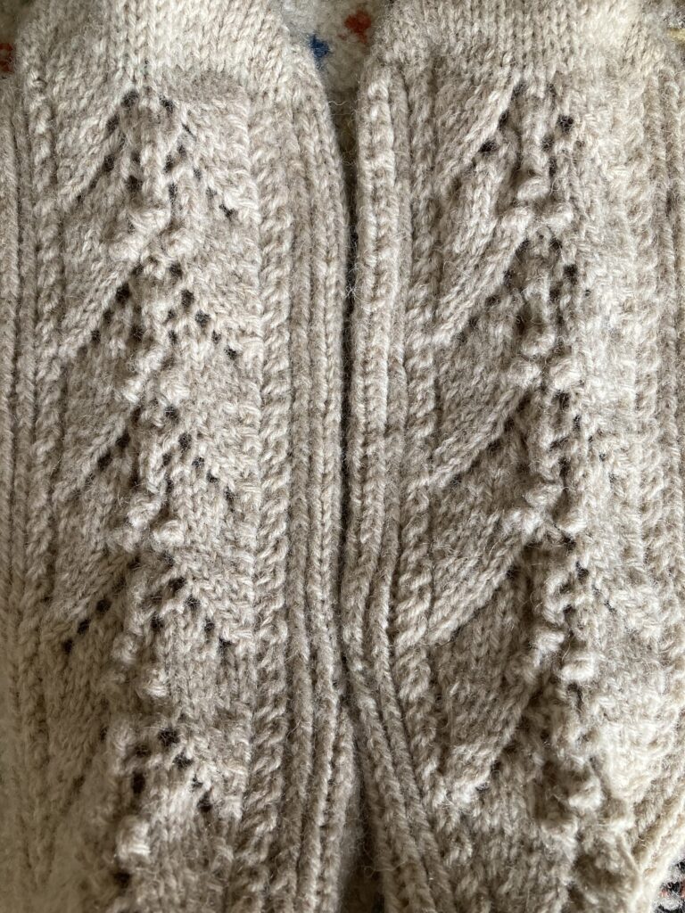 すずらんの靴下